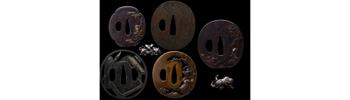sword equipement (tsuba, kozuka...)