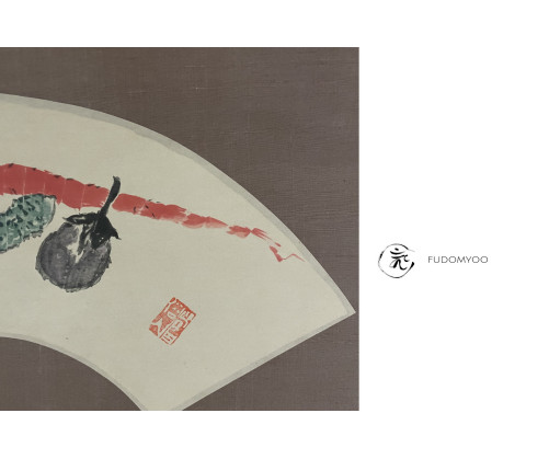 Kakejiku fan vegetable  Japan