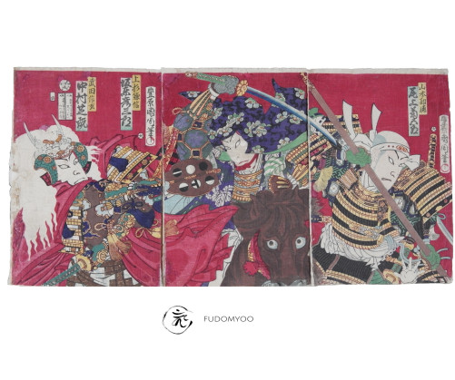 takeda shingen uesagi kenshin samurai daimyo kabuki