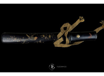 tanto mune urushi bird on branches