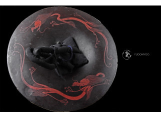 jingasa dragon laquer